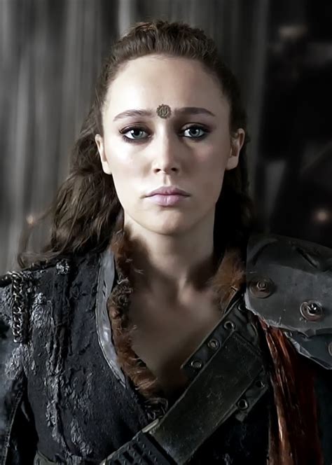 does lexa die in the 100|grounder commander in the 100.